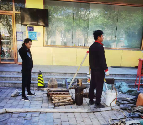 磁县马路顶管施工